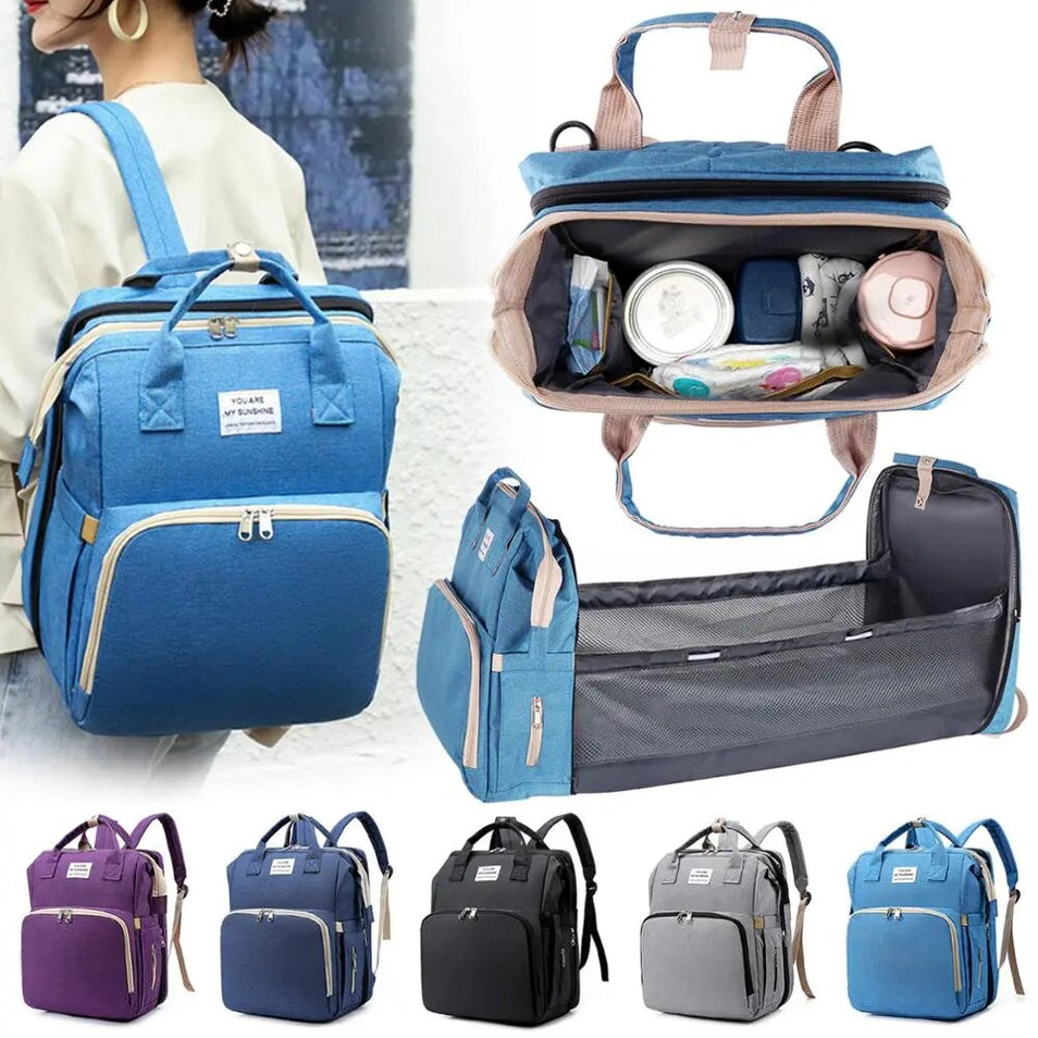 Sac à couches portable multifonctionnel