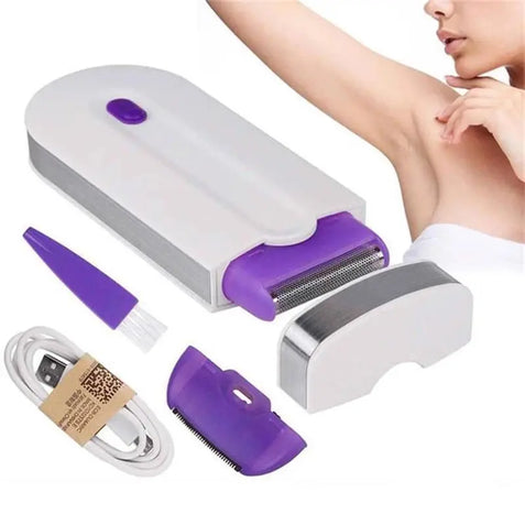 Kit d'épilation indolore rechargeable au laser