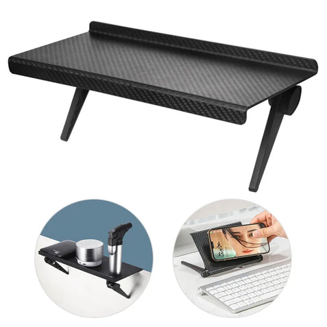 Étagère supérieure pour écran de télévision, moniteur d'ordinateur, stockage de bureau
