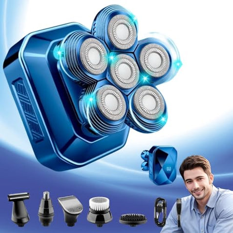 Rasoirs électriques étanches et rechargeables pour hommes